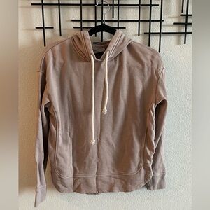 Universal Thread Taupe Pullover Hoodie Women’s Size Small Soft Lounge Sweatshirt
